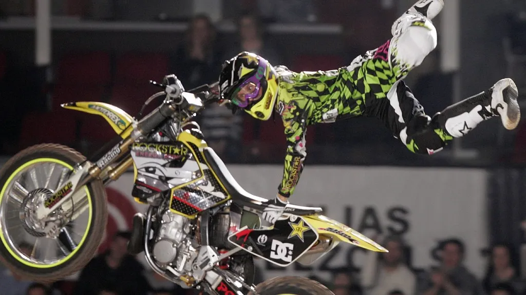 Freestyle motokrosař Libor Podmol