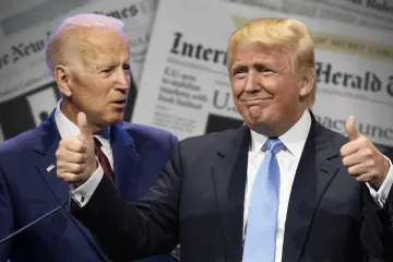 Faktor veřejné podpory. Trump s Bidenem se kromě voličů ucházejí i o přízeň médií a známých tváří