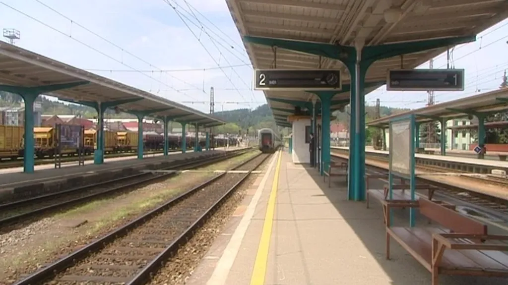 Vlakové nádraží v České Třebové