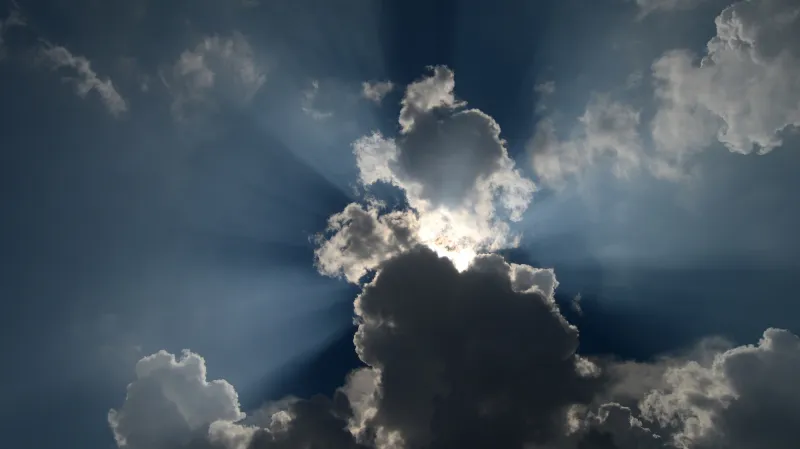 Vějíř slunečních paprsků