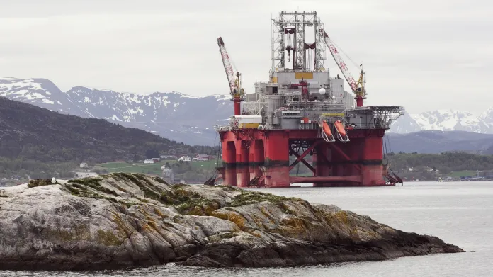 Těžba ropy v Norsku