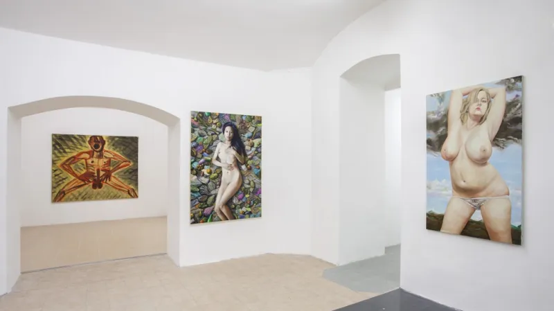 Z výstavy Akt 2016 (Nová galerie)