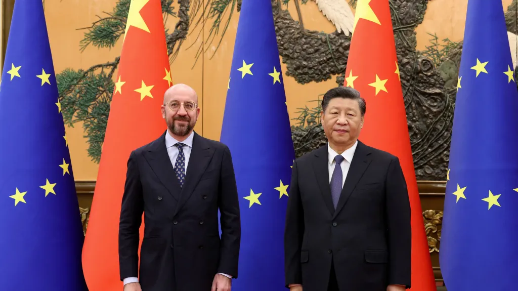 Charles Michel a Si Ťin-pching