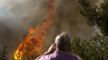 Požár v Haifě