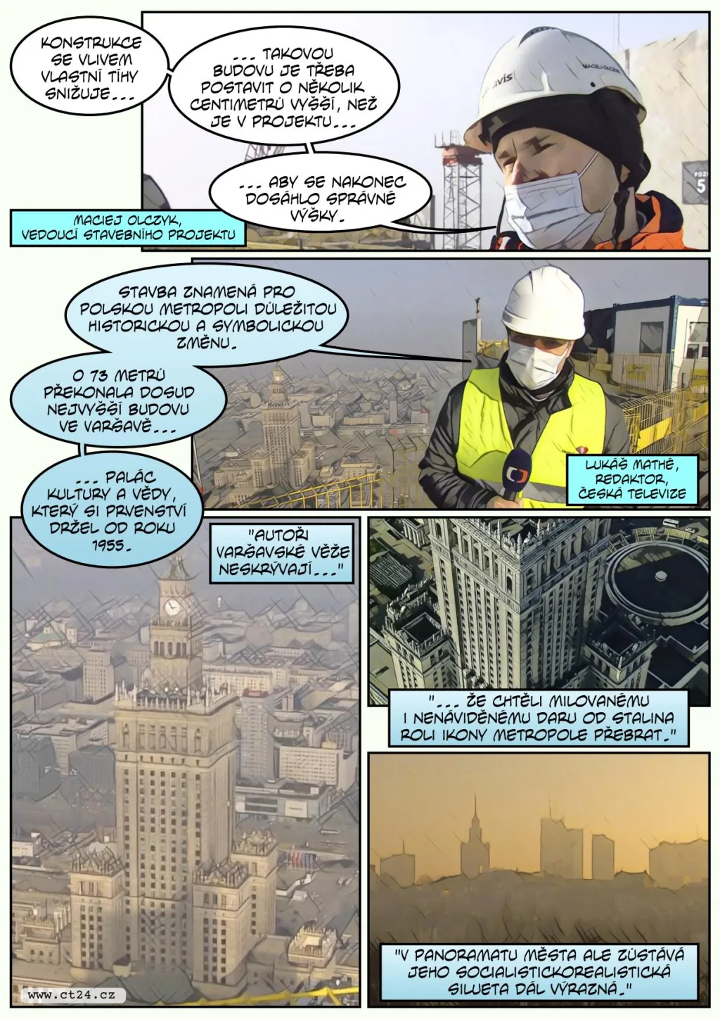 Evropa má novou nejvyšší budovu. Stojí ve Varšavě