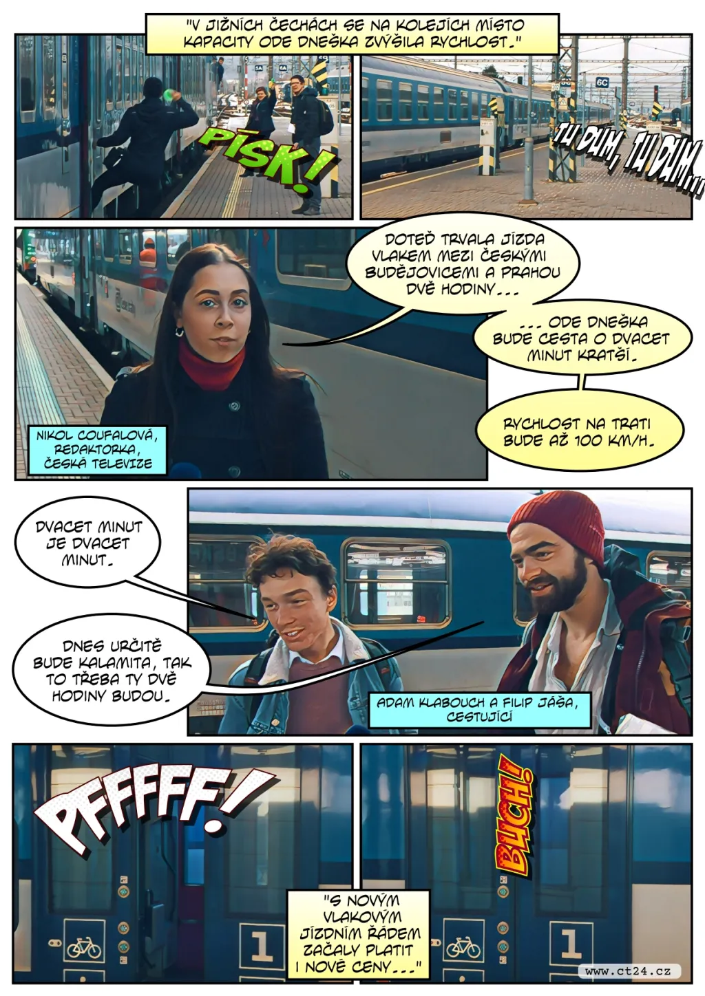 Začaly platit nové jízdní řády. Někde spoje zmizely, jinde přibyly