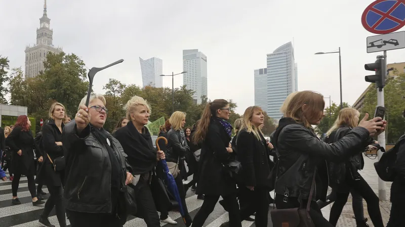 Černé protesty v Polsku