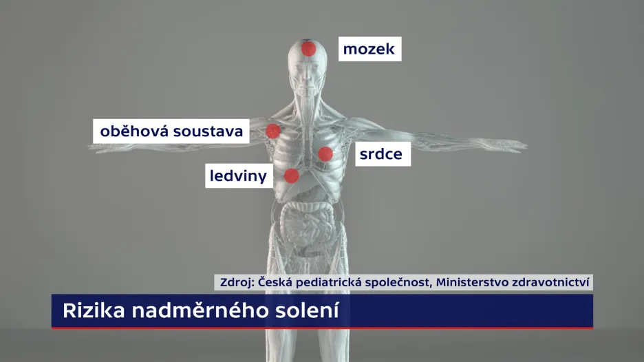 Rizika nadměrného solení