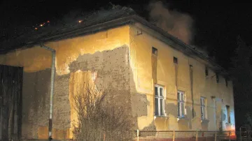Požár rodinného domu v Částkově