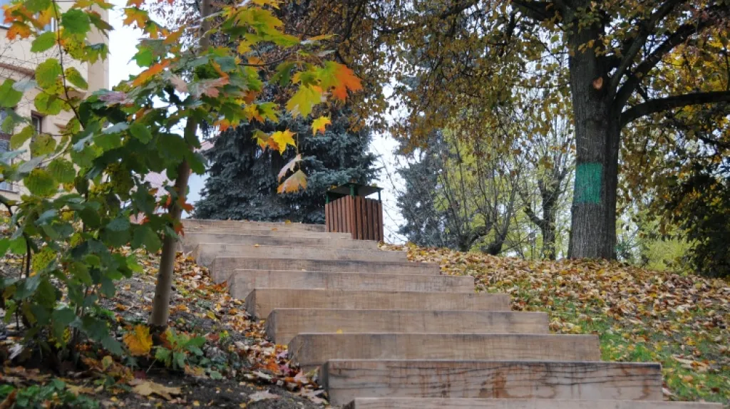 Obnovená rokle ve Zborovské ulici