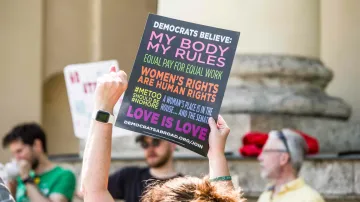 Protesty proti zákazu potratů v USA