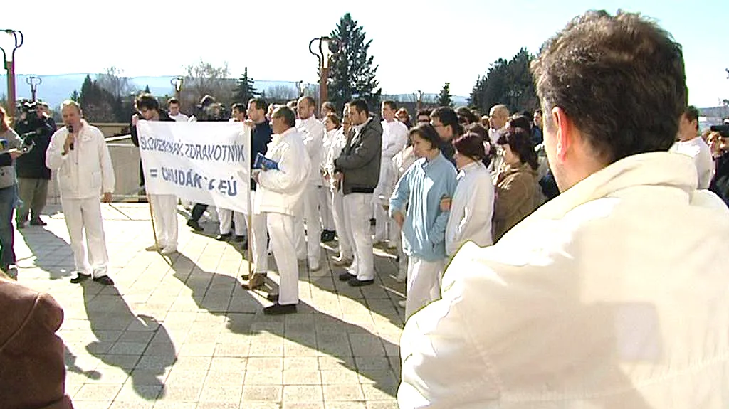 Protest slovenských lékařů