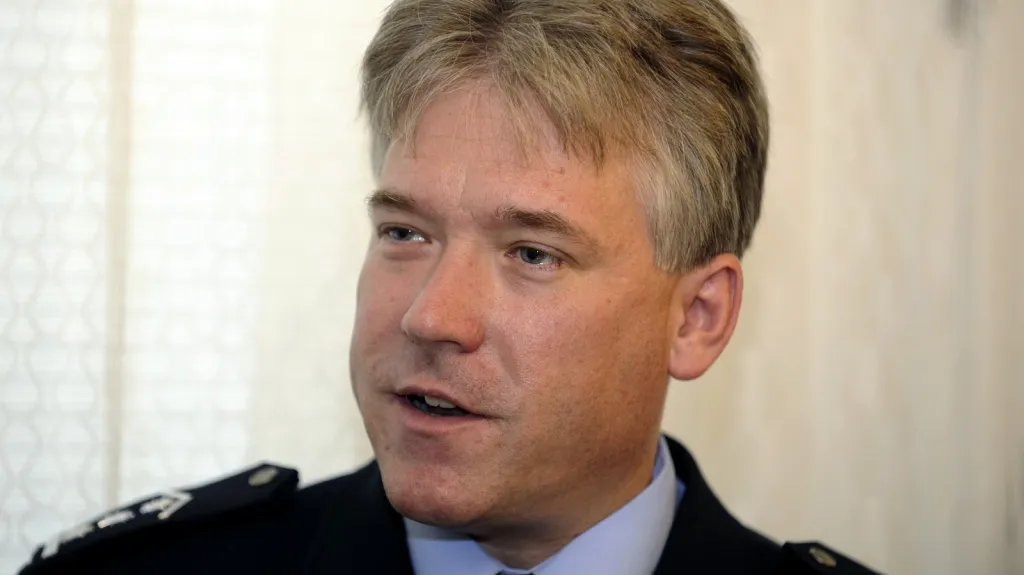 Krajský policejní ředitel Tomáš Lansfeld