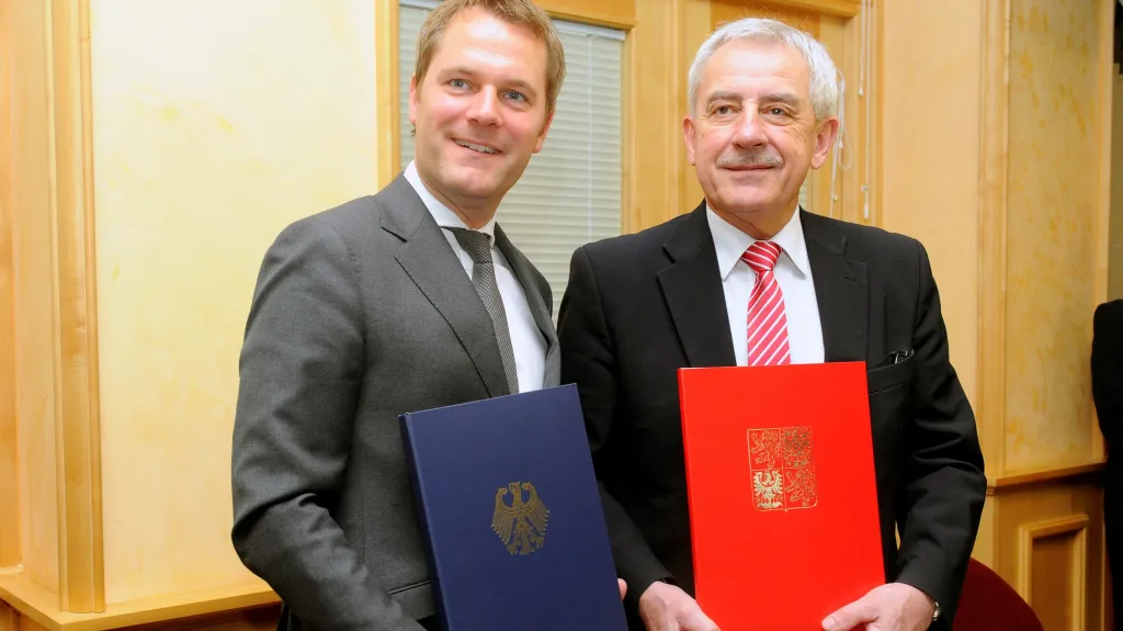 Leoš Heger (vpravo) a Daniel Bahr