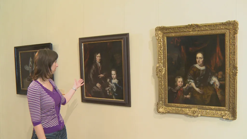 Nicolaes Maes / Dvojportrét otce s dcerou, Dvojportrét matky se synem