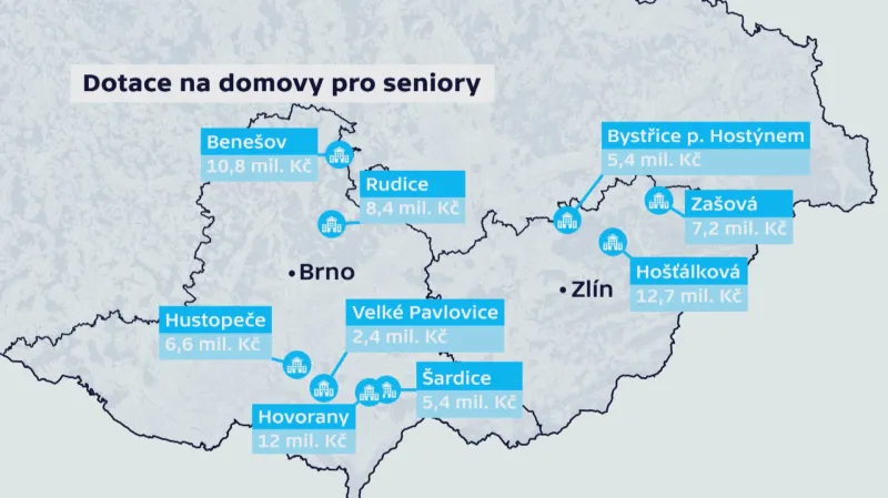 Dotace na domovy pro seniory
