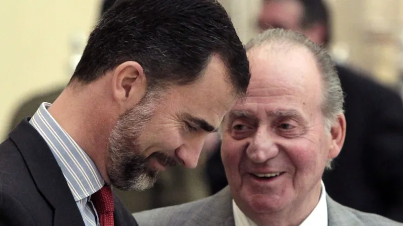 Felipe a Juan Carlos