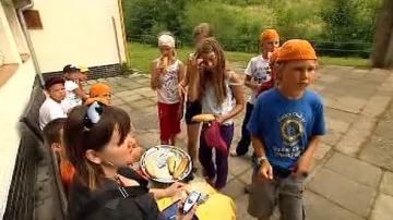 Děti na táboře