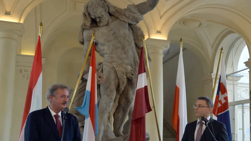 Jean Asselborn a Lubomír Zaorálek