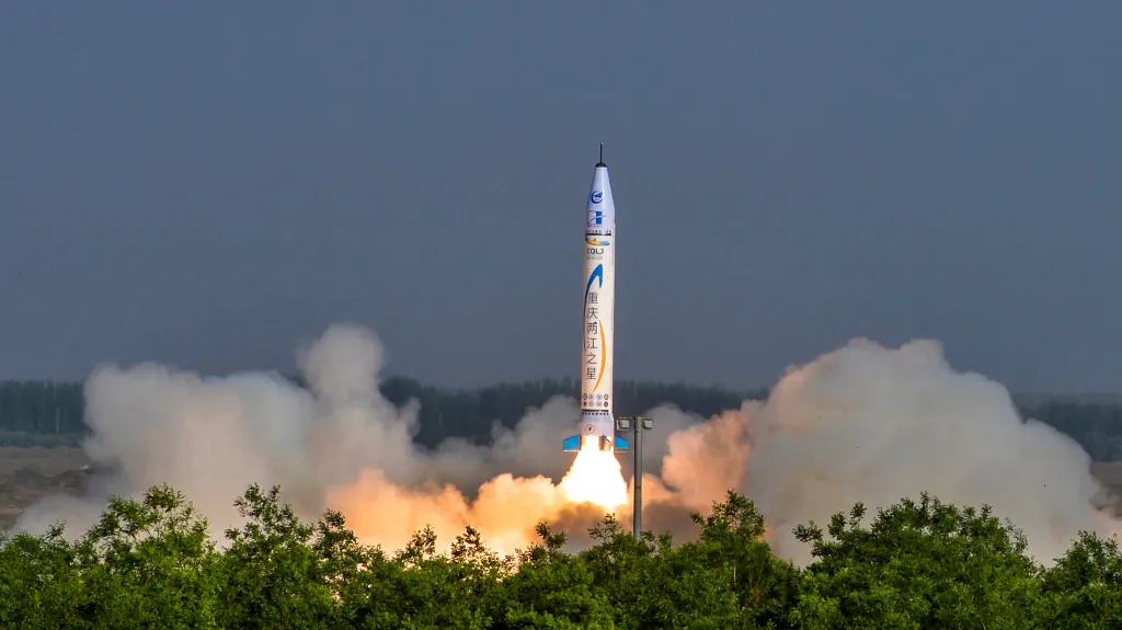 Start čínské rakety