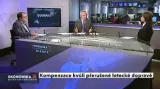 Ekonomika ČT24: Kompenzace kvůlil přerušené letecké dopravě