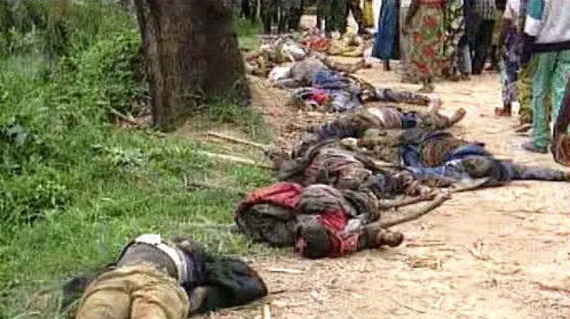 Oběti násilí v Africe