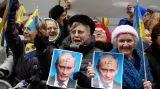 Krymští Tataři v USA protestují proti odtržení Krymu