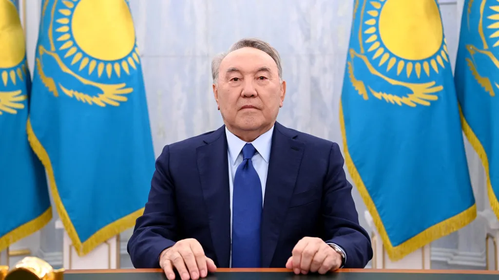 Nazarbajev při projevu k národu