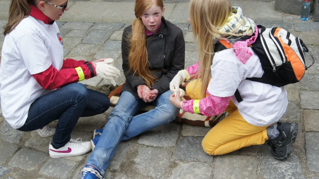 Krajská soutěž mladých zdravotníků