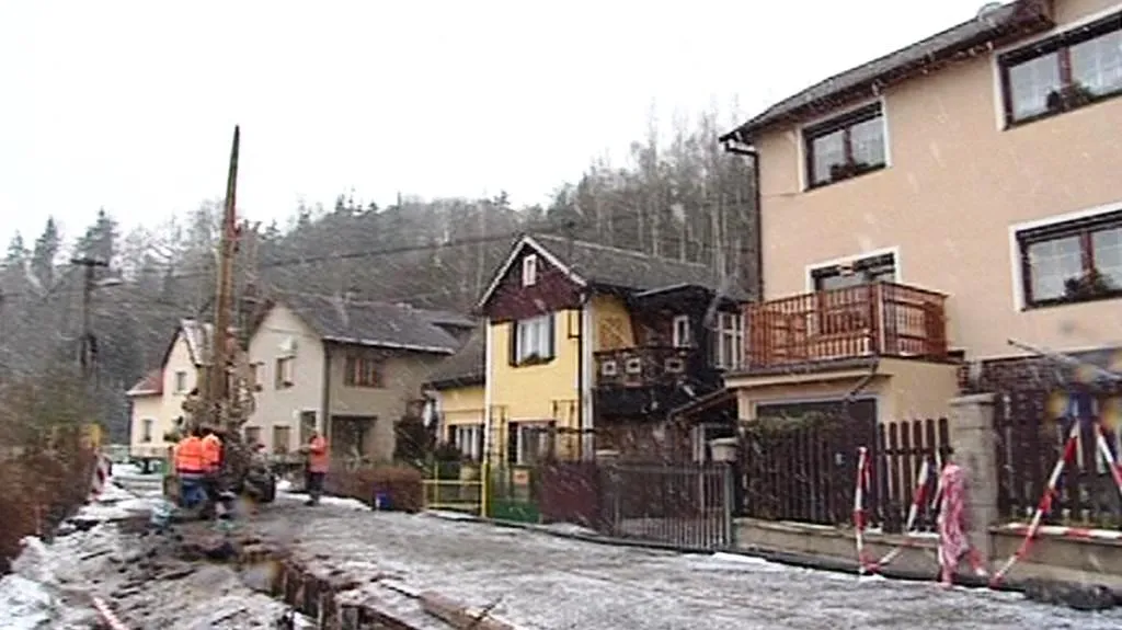 Sesuv v Kyselce - Radošově