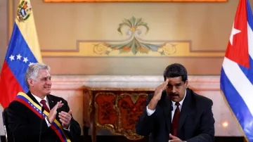 Současní prezidenti Kuby a Venezuely - Miguel Díaz-Canel a Nicolás Maduro