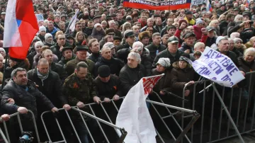 Proruští aktivisté v Doněcku