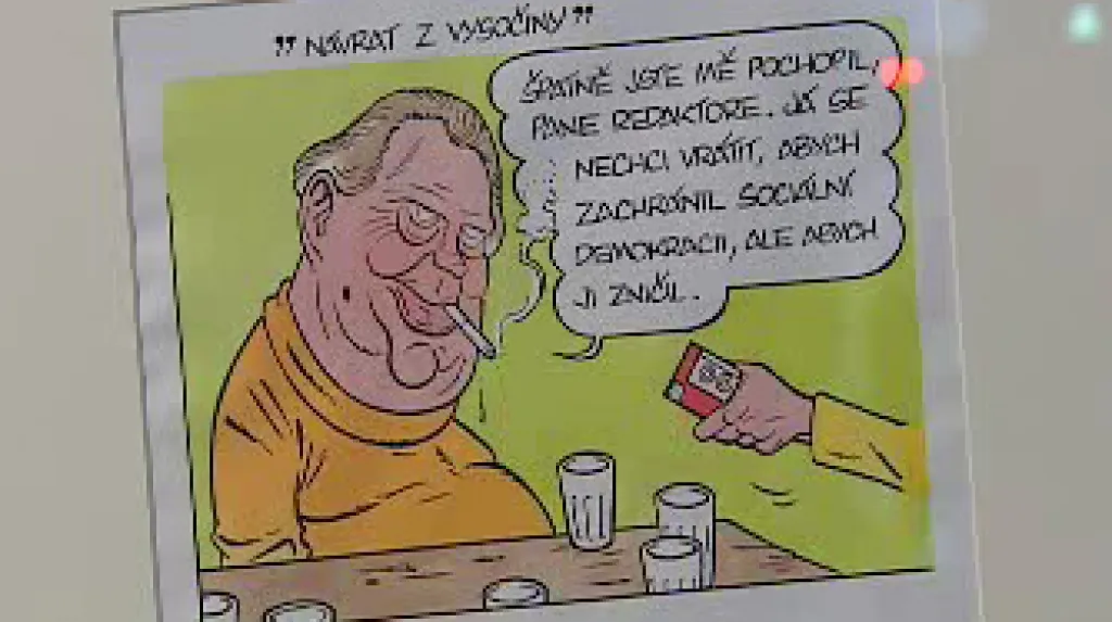 Štěpán Mareš: Kresby na ostří nože