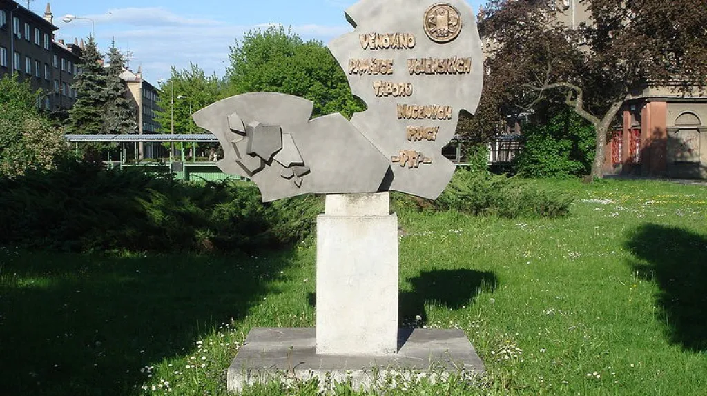 Pomník PTP v Karviné