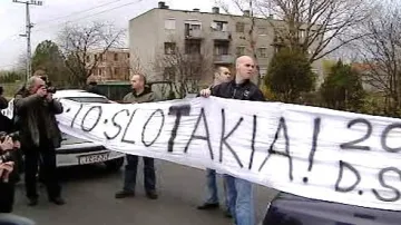 Blokáda na maďarsko-slovenské hranici