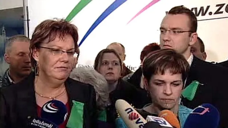 Vyloučení rebelové Strany zelených