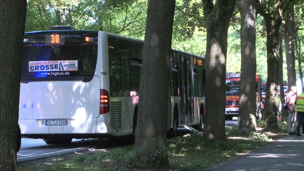 Autobus, v kterém pachatel zaútočil