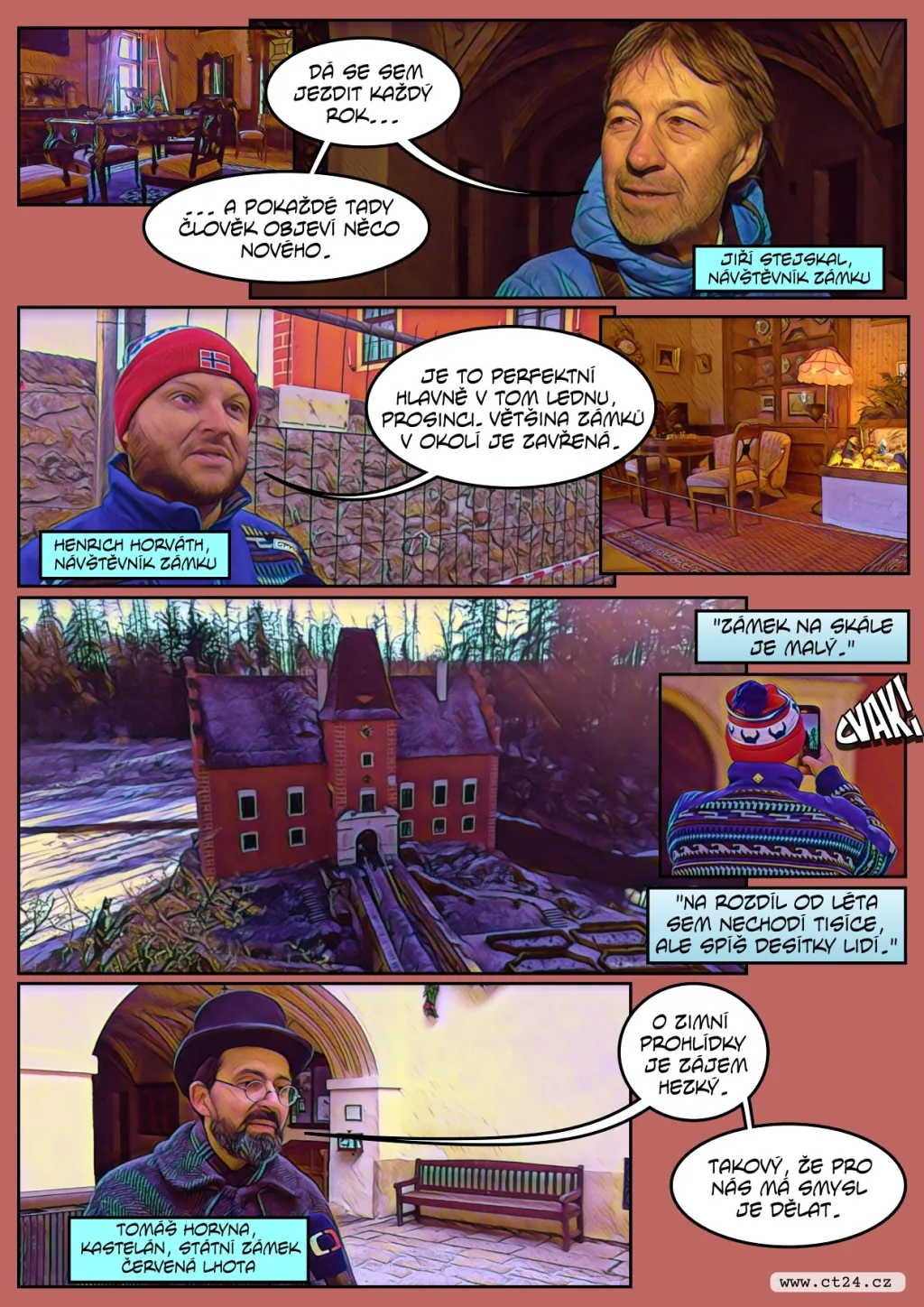 Zámek Červená Lhota nabízí mimořádné prohlídky