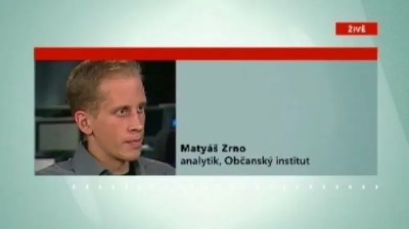 Rozhovor s Matyášem Zrnem, analytikem Občanského institutu