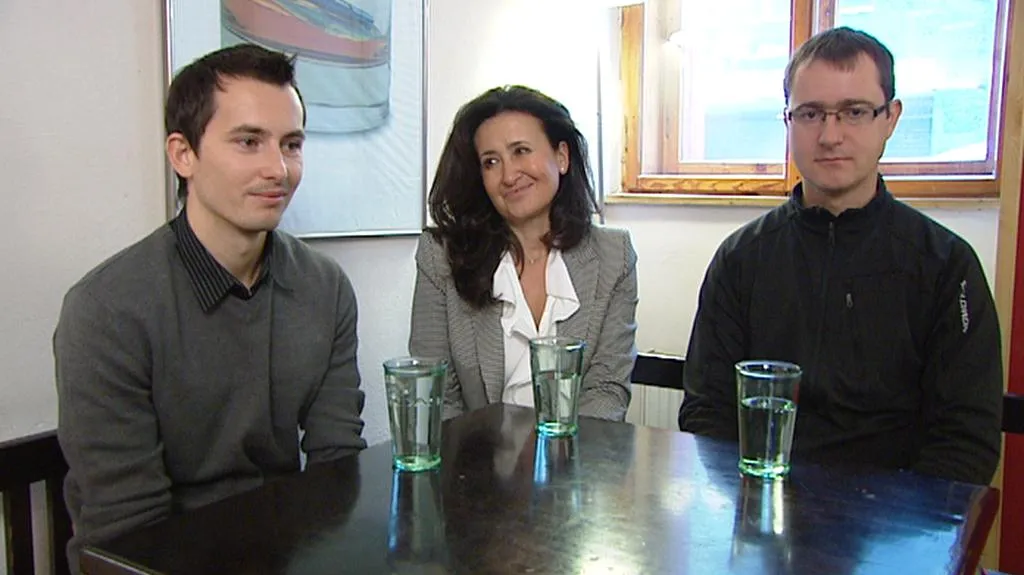 Martin Pezlar a Ivan Buchta s právničkou