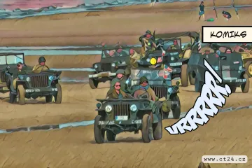 Plzeňané na oslavách vylodění Spojenců v Normandii