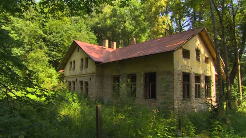 Opuštěná restaurace Rudolfov u Jindřichova Hradce