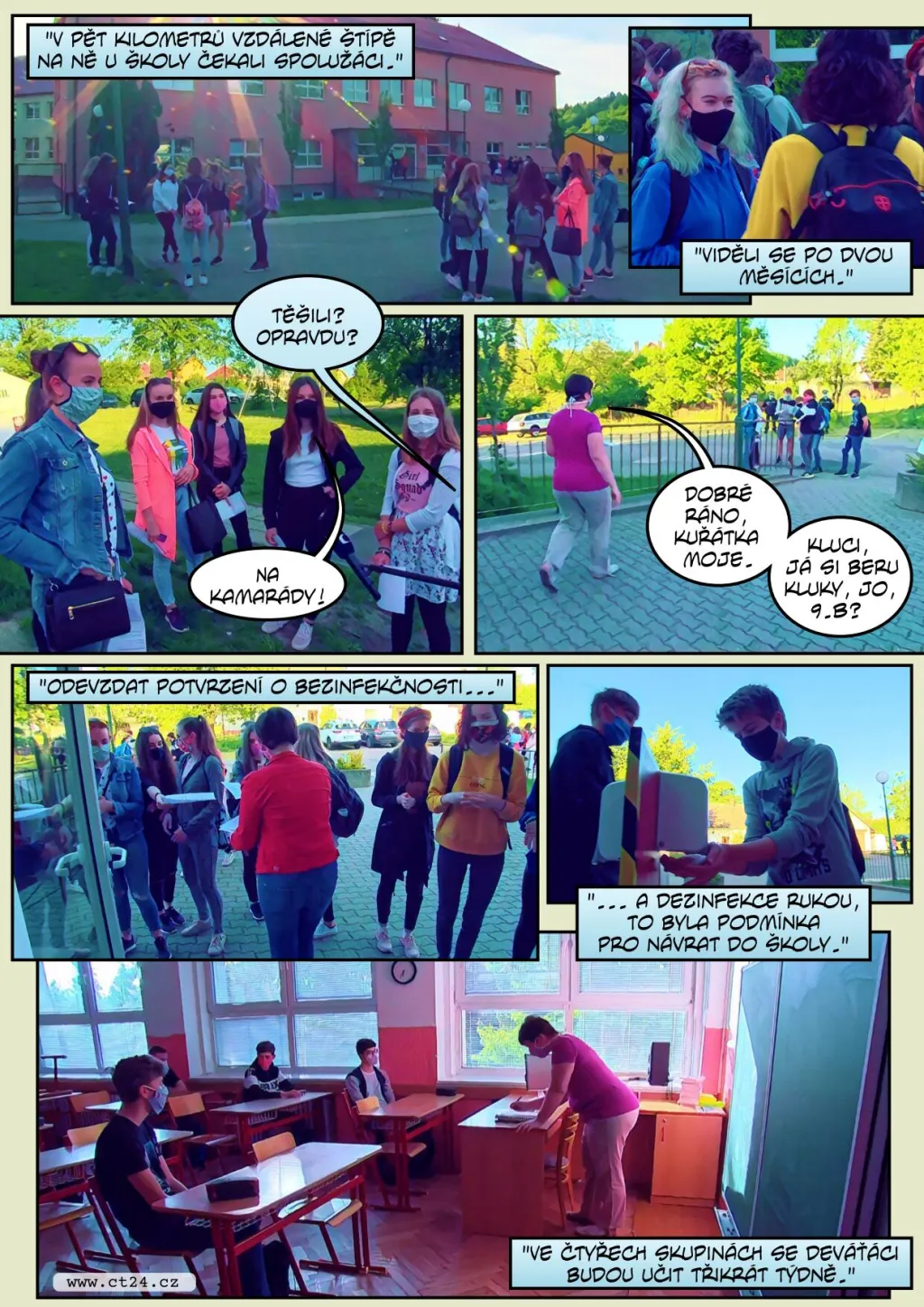 Starosta rozváží děti do škol