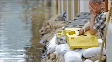 Reportáž o povodních v Německu a Maďarsku