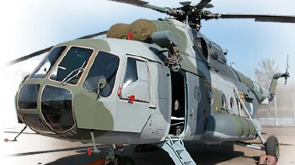 Vrtulník Mi-17 v Afghánistánu