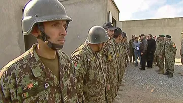 Výcvikové středisko v Afghánistánu