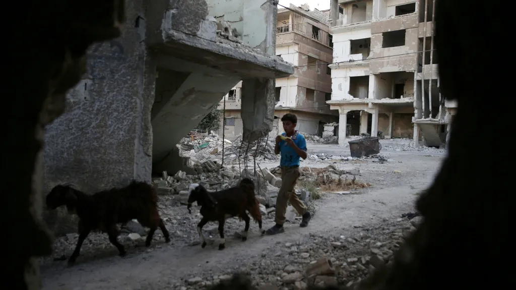 Život v obléhaném syrském městě