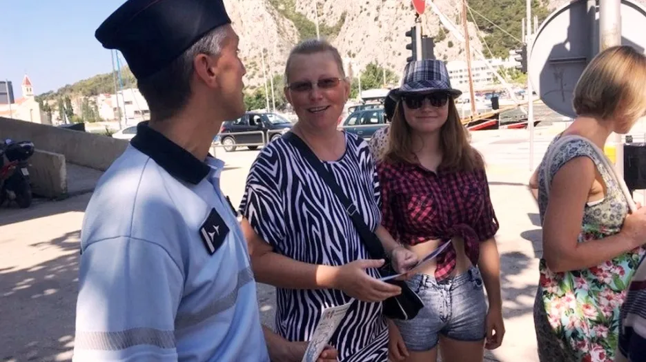Čeští policisté pomáhají v Chorvatsku
