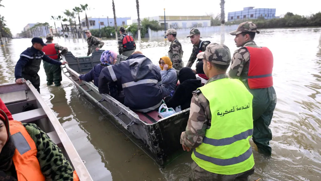 Maroko se potýká se záplavami