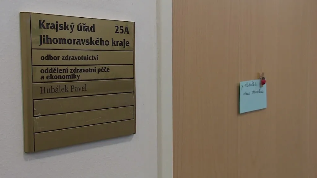 Pavel Hubálek pracuje na odboru zdravotnictví Jihomoravského kraje